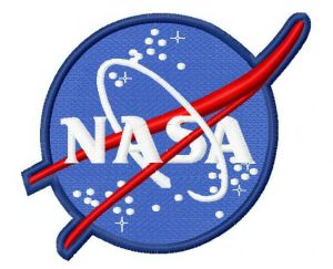 NASA logo embroidery design