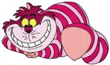 Cheshire Cat 15 embroidery design