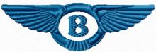 Bentley Logo  embroidery design
