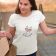 t-shirt with free llama free embroidery design