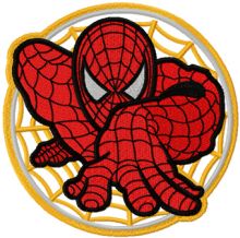 Spider-Man My Hero embroidery design