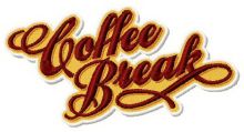 Coffee break 2 embroidery design