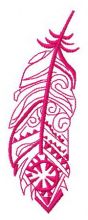 Feather 15 embroidery design
