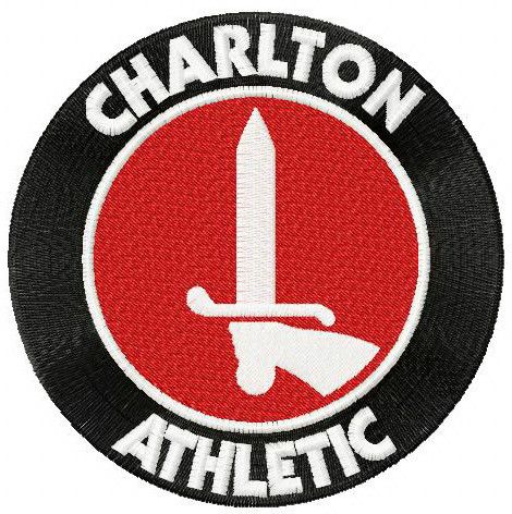 Charlton Athletic F.C. logo machine embroidery design