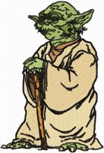 Star Wars Yoda 2 embroidery design