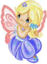 Little Fairy embroidery design