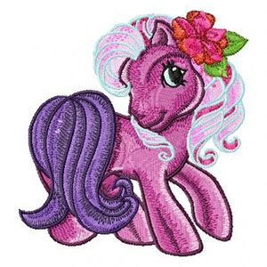 My Little Pony 5 embroidery design