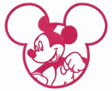 Deluxe Mickey embroidery design