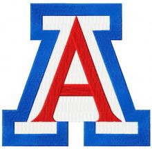 Arizona Wildcats logo embroidery design