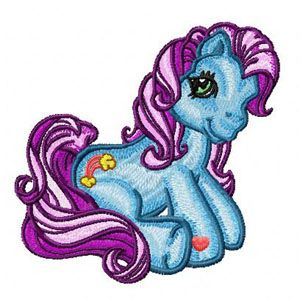 My Little Pony 4 embroidery design