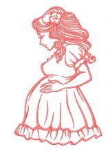 Baby on board 2 embroidery design
