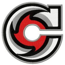 Cincinnati Cyclones logo embroidery design