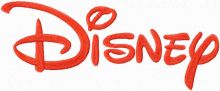 Disney logo embroidery design
