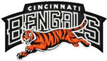 Cincinnati Bengals Logo embroidery design
