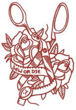 Sew or Die 2 embroidery design
