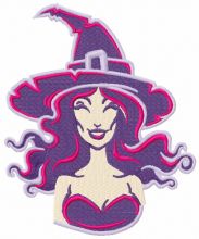 Sexy witch 4 embroidery design