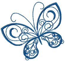 Butterfly 15 embroidery design