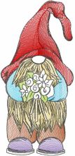 Tattered Dwarf embroidery design