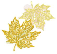 Maple leaves 6 embroidery design