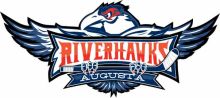 Augusta RiverHawks logo embroidery design