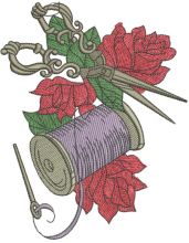 Sewing kit 3 embroidery design