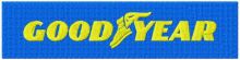 Goodyear Tire and Rubber Company logo embroidery design