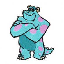 Sulley embroidery design