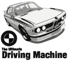 Ultimate driving machine embroidery design