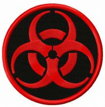 Zombie Outbreak Response Team alternative logo embroidery design