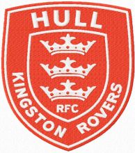 Hull Kingston Rovers embroidery design