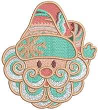 Scandi style embroidery design