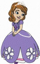 Sofia The First embroidery design