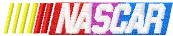 Nascar racing logo machine embroidery design