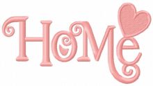 Home embroidery design