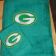 Green Bay Packers logo  on towel embroidered