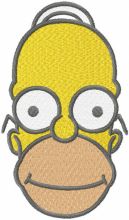 Just Homer embroidery design