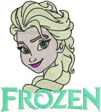 Wonderful Elsa 2 embroidery design