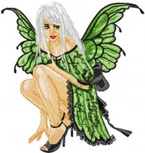 Modern Fairy 2 embroidery design