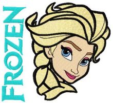 Elsa 3  embroidery design