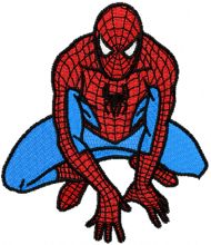 Spider-Man Ready embroidery design