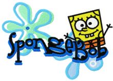 SpongeBob Child's Picture embroidery design