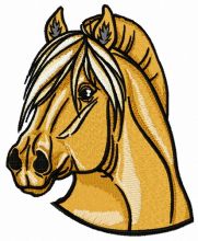 Red horse 4 embroidery design