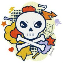 Halloween mix embroidery design