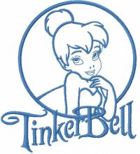 Tinkerbell 26 embroidery design