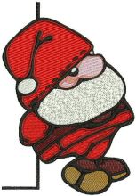 Little Santa embroidery design