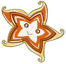 Tiny star 3 embroidery design