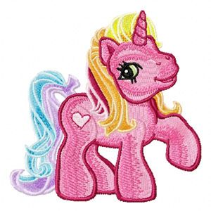 My Little Pony 3 embroidery design