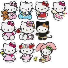 Hello Kitty Pack 1 - 22 Files embroidery design