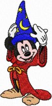 Mickey Mouse Fantasia 1 embroidery design