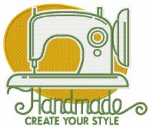 Handmade Create your style 5 embroidery design